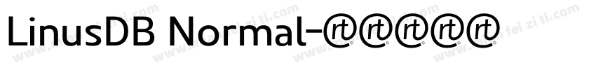 LinusDB Normal字体转换